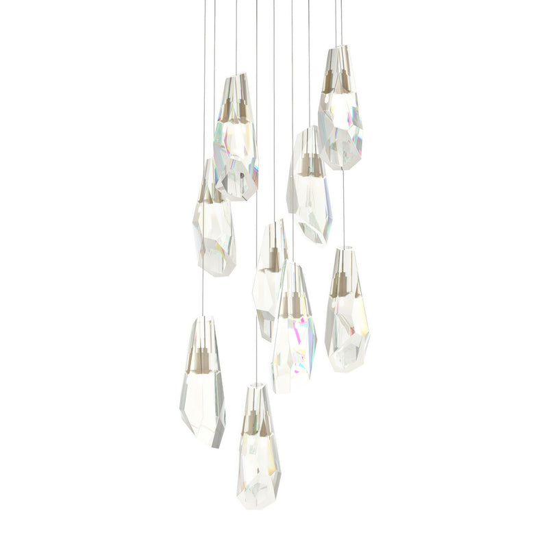 Hubbardton Forge 131101-SKT-LONG-84-CR LED Pendant, Soft Gold