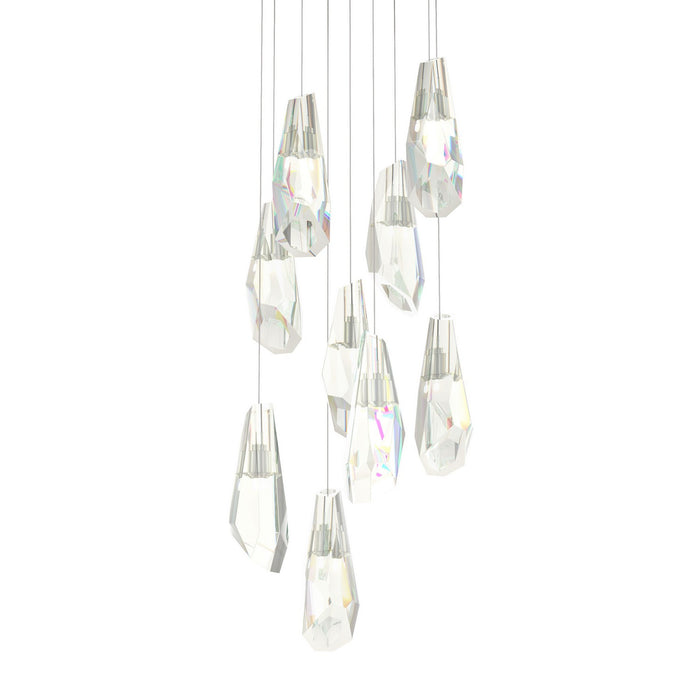 Hubbardton Forge 131101-SKT-LONG-85-CR LED Pendant, Sterling
