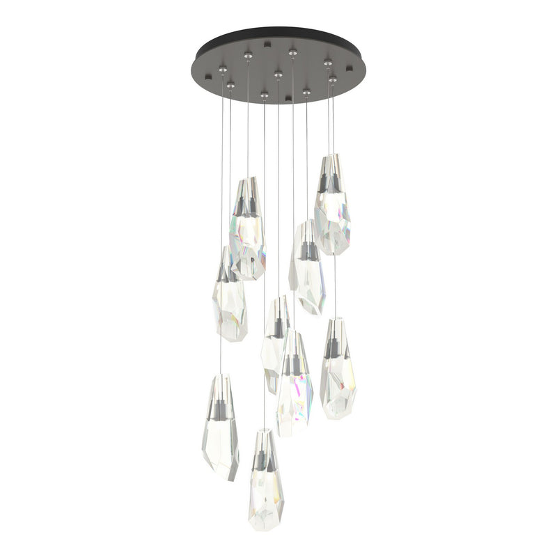Hubbardton Forge 131101-SKT-STND-07-CR LED Pendant, Dark Smoke