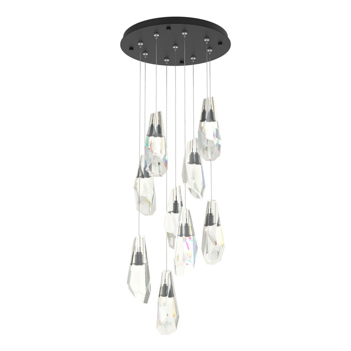 Hubbardton Forge 131101-SKT-STND-10-CR LED Pendant, Black