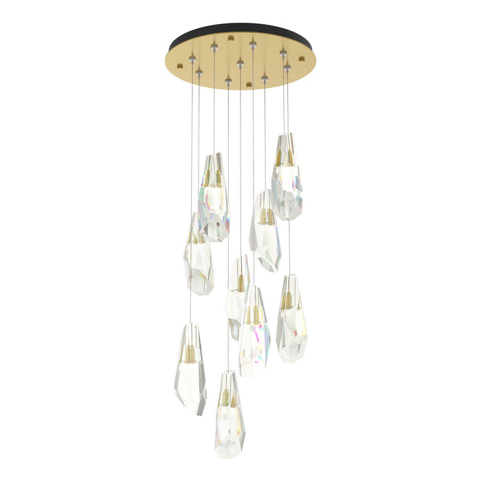 Hubbardton Forge 131101-SKT-STND-86-CR LED Pendant, Modern Brass