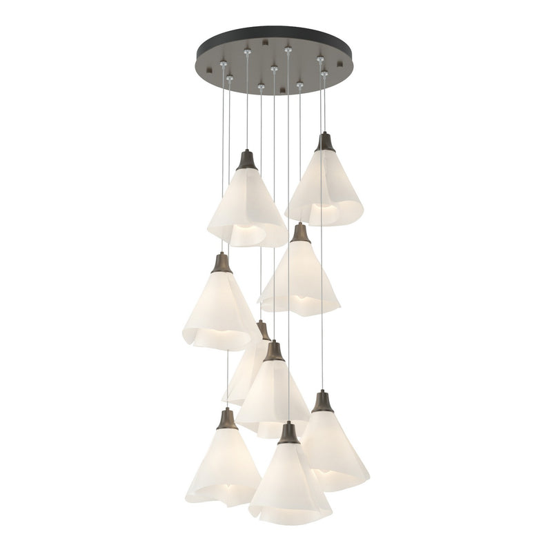 Hubbardton Forge 131102-SKT-STND-07-SH1987 LED Pendant, Dark Smoke