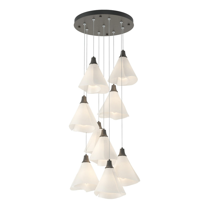Hubbardton Forge 131102-SKT-STND-20-SH1987 LED Pendant, Natural Iron