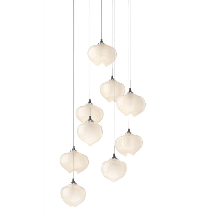 Hubbardton Forge 131103-SKT-LONG-20-FD0710 LED Pendant, Natural Iron