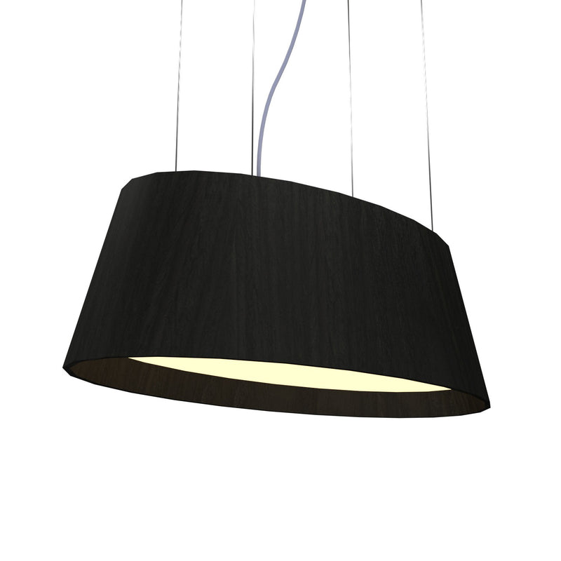Accord Lighting 1218LED.44 LED Pendant, Charcoal