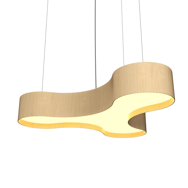 Accord Lighting 1222LED.34 LED Pendant, Maple
