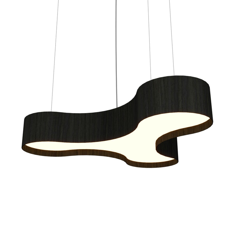 Accord Lighting 1222LED.44 LED Pendant, Charcoal