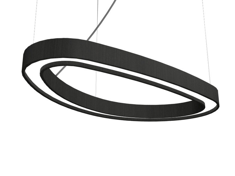 Accord Lighting 1329LED.44 LED Pendant, Charcoal