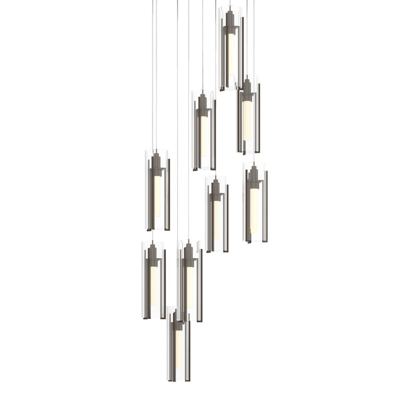 Hubbardton Forge 131104-SKT-LONG-05-ZM0065 LED Pendant, Bronze