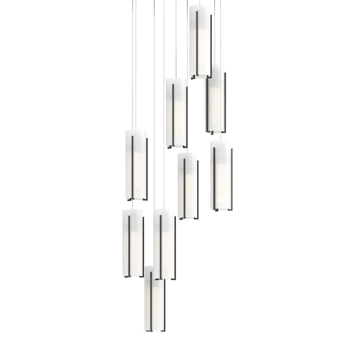 Hubbardton Forge 131104-SKT-LONG-14-GG0065 LED Pendant, Oil Rubbed Bronze