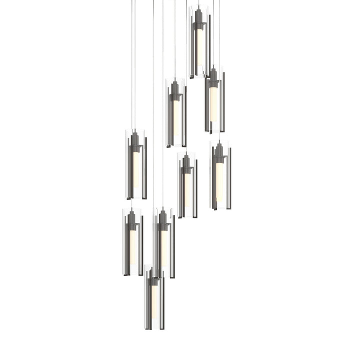 Hubbardton Forge 131104-SKT-LONG-14-ZM0065 LED Pendant, Oil Rubbed Bronze