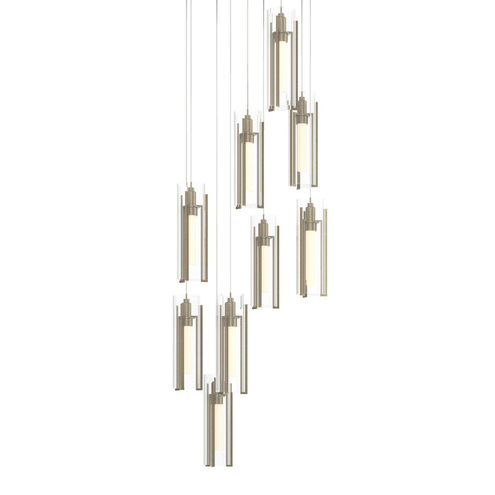 Hubbardton Forge 131104-SKT-LONG-84-ZM0065 LED Pendant, Soft Gold