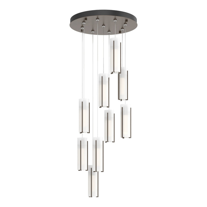 Hubbardton Forge 131104-SKT-STND-05-GG0065 LED Pendant, Bronze