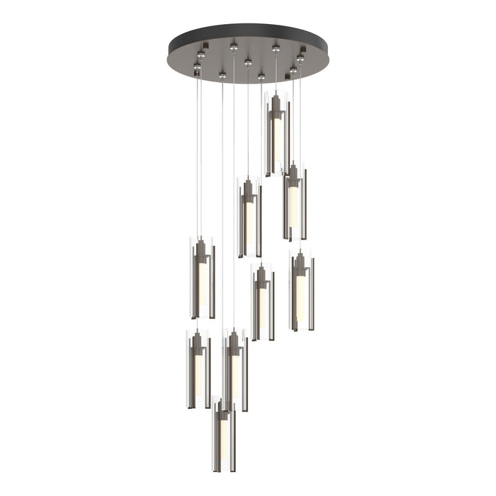 Hubbardton Forge 131104-SKT-STND-05-ZM0065 LED Pendant, Bronze