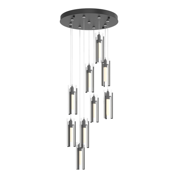Hubbardton Forge 131104-SKT-STND-10-ZM0065 LED Pendant, Black
