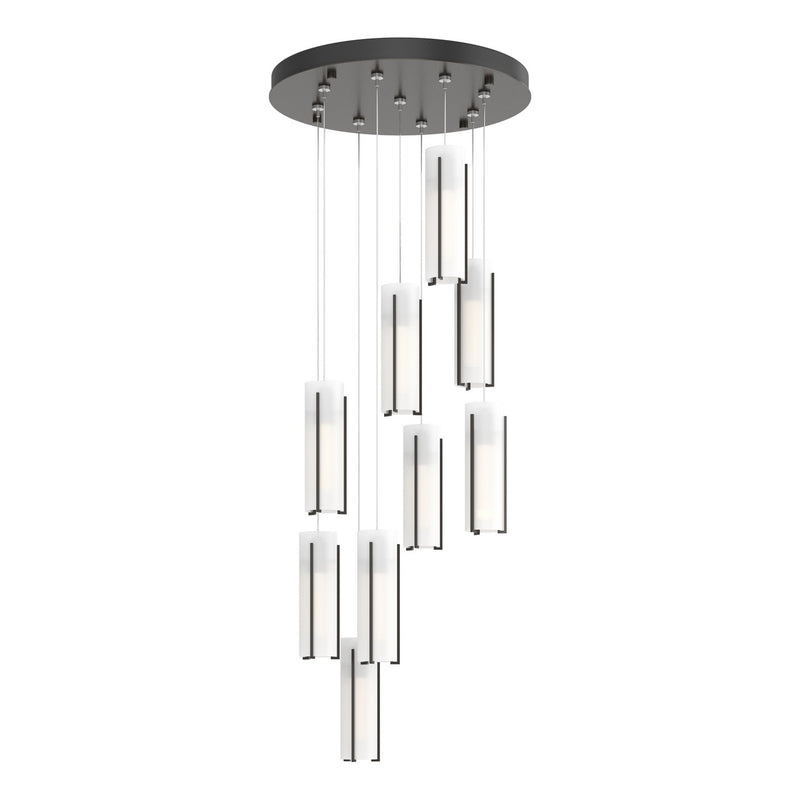 Hubbardton Forge 131104-SKT-STND-14-GG0065 LED Pendant, Oil Rubbed Bronze