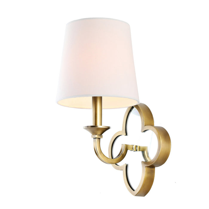 Terracotta Designs W23122-1 One Light Wall Sconce, Antique Brass