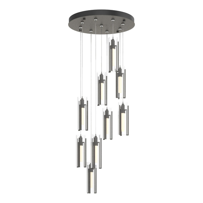 Hubbardton Forge 131104-SKT-STND-20-ZM0065 LED Pendant, Natural Iron