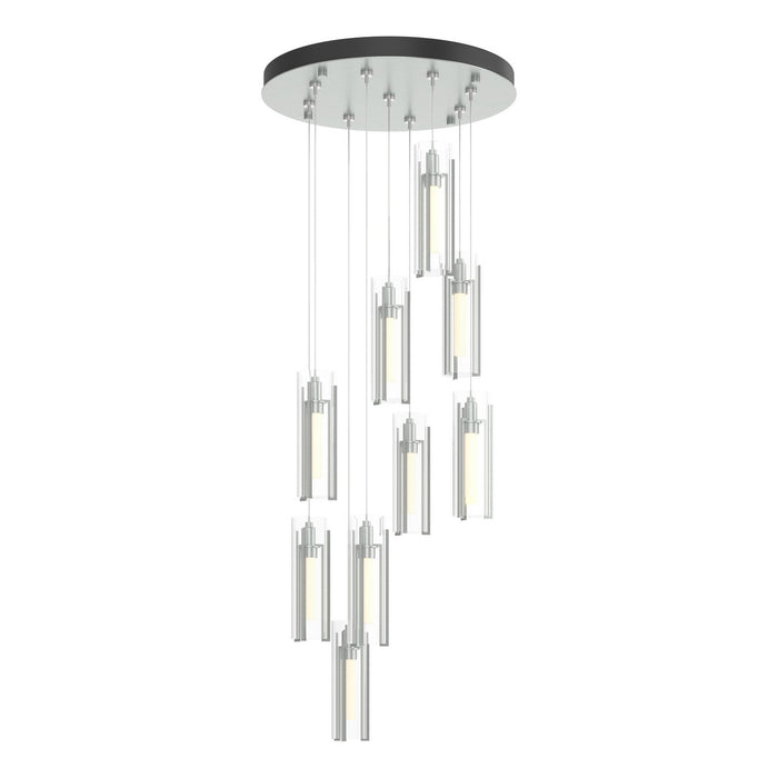 Hubbardton Forge 131104-SKT-STND-82-ZM0065 LED Pendant, Vintage Platinum