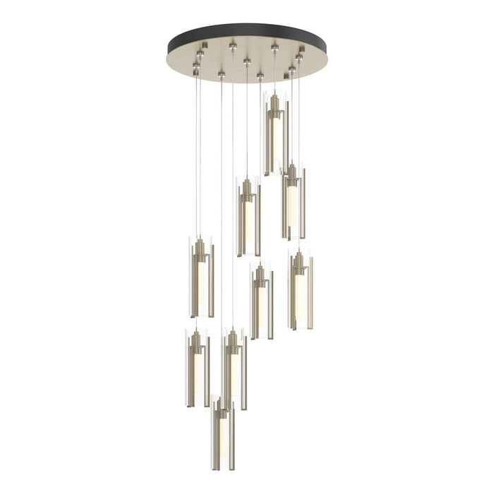 Hubbardton Forge 131104-SKT-STND-84-ZM0065 LED Pendant, Soft Gold