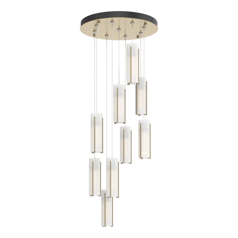 Hubbardton Forge 131104-SKT-STND-86-GG0065 LED Pendant, Modern Brass