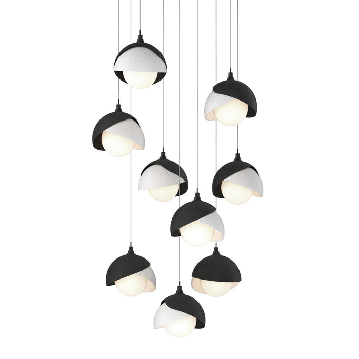 Hubbardton Forge 131105-SKT-LONG-10-02-GG0711 LED Pendant, Black