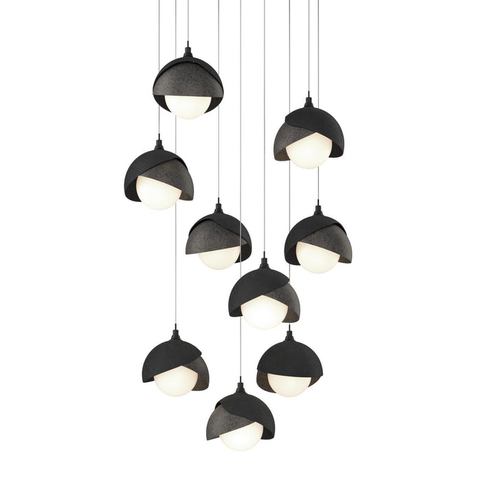 Hubbardton Forge 131105-SKT-LONG-10-20-GG0711 LED Pendant, Black