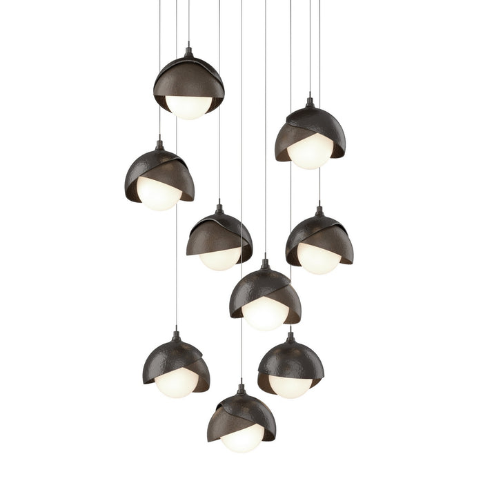 Hubbardton Forge 131105-SKT-LONG-14-05-GG0711 LED Pendant, Oil Rubbed Bronze