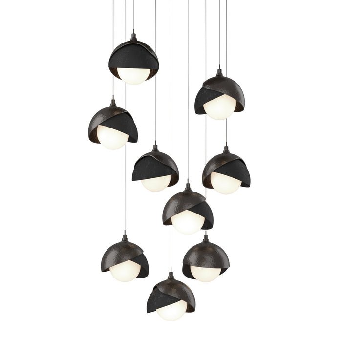 Hubbardton Forge 131105-SKT-LONG-14-10-GG0711 LED Pendant, Oil Rubbed Bronze