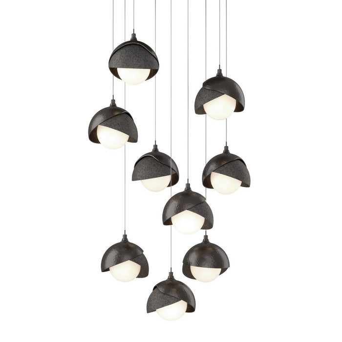 Hubbardton Forge 131105-SKT-LONG-14-20-GG0711 LED Pendant, Oil Rubbed Bronze