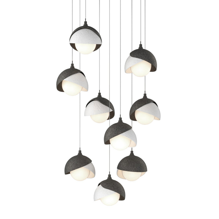 Hubbardton Forge 131105-SKT-LONG-20-02-GG0711 LED Pendant, Natural Iron
