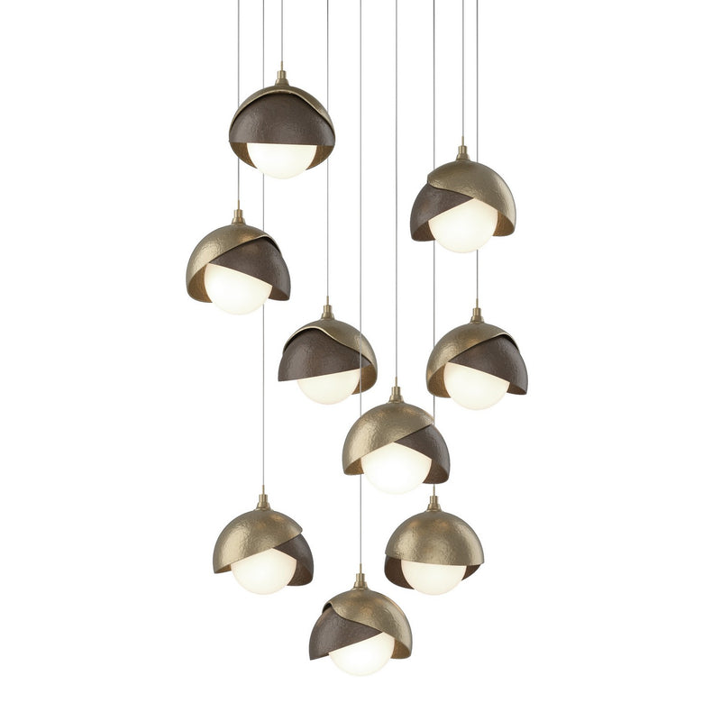 Hubbardton Forge 131105-SKT-LONG-84-05-GG0711 LED Pendant, Soft Gold