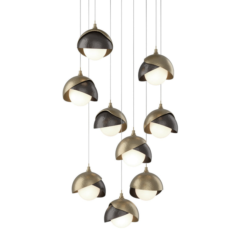 Hubbardton Forge 131105-SKT-LONG-84-14-GG0711 LED Pendant, Soft Gold