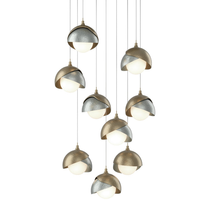 Hubbardton Forge 131105-SKT-LONG-84-82-GG0711 LED Pendant, Soft Gold