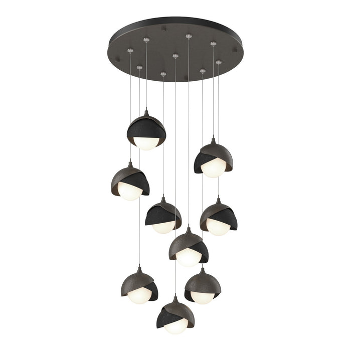 Hubbardton Forge 131105-SKT-STND-07-10-GG0711 LED Pendant, Dark Smoke