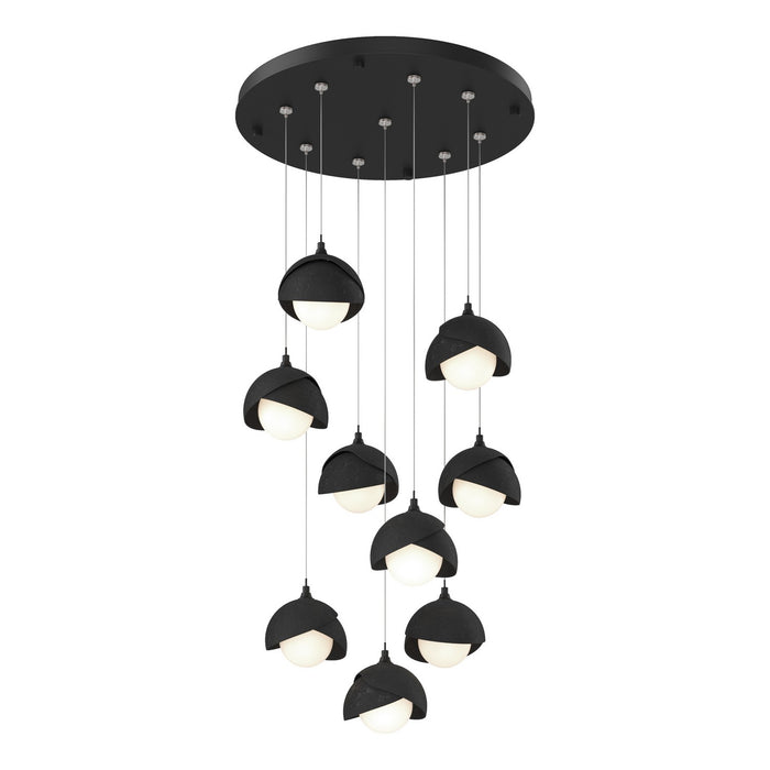 Hubbardton Forge 131105-SKT-STND-10-10-GG0711 LED Pendant, Black