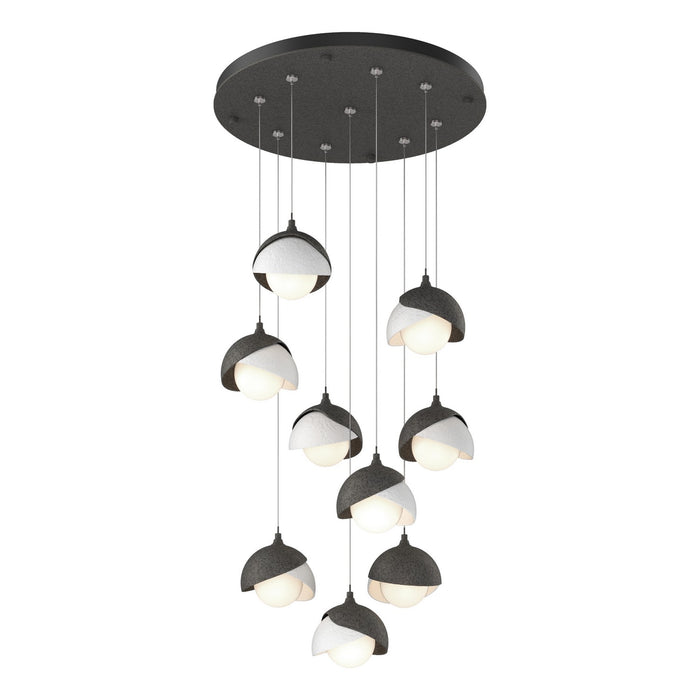 Hubbardton Forge 131105-SKT-STND-20-02-GG0711 LED Pendant, Natural Iron