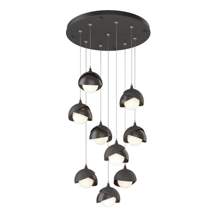 Hubbardton Forge 131105-SKT-STND-20-14-GG0711 LED Pendant, Natural Iron