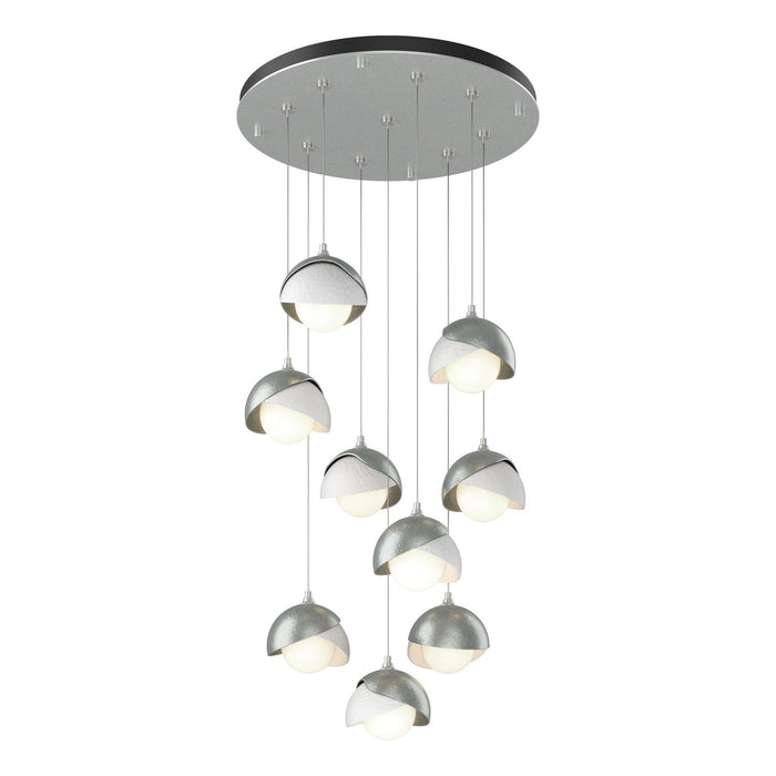 Hubbardton Forge 131105-SKT-STND-82-02-GG0711 LED Pendant, Vintage Platinum