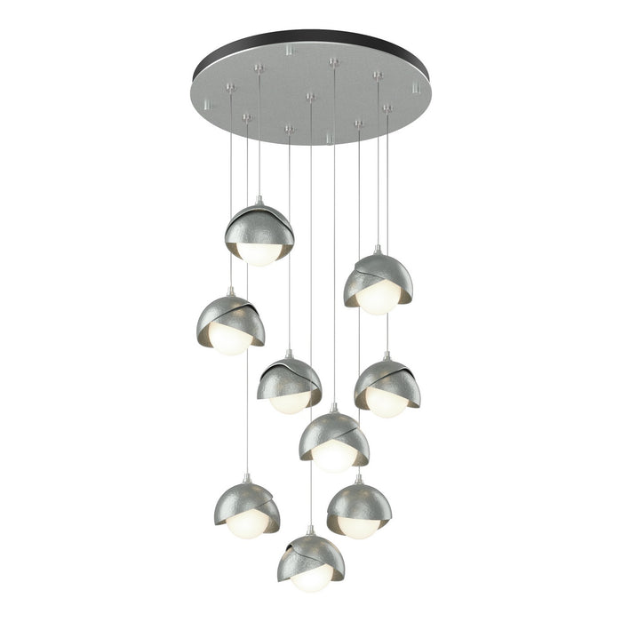 Hubbardton Forge 131105-SKT-STND-82-82-GG0711 LED Pendant, Vintage Platinum