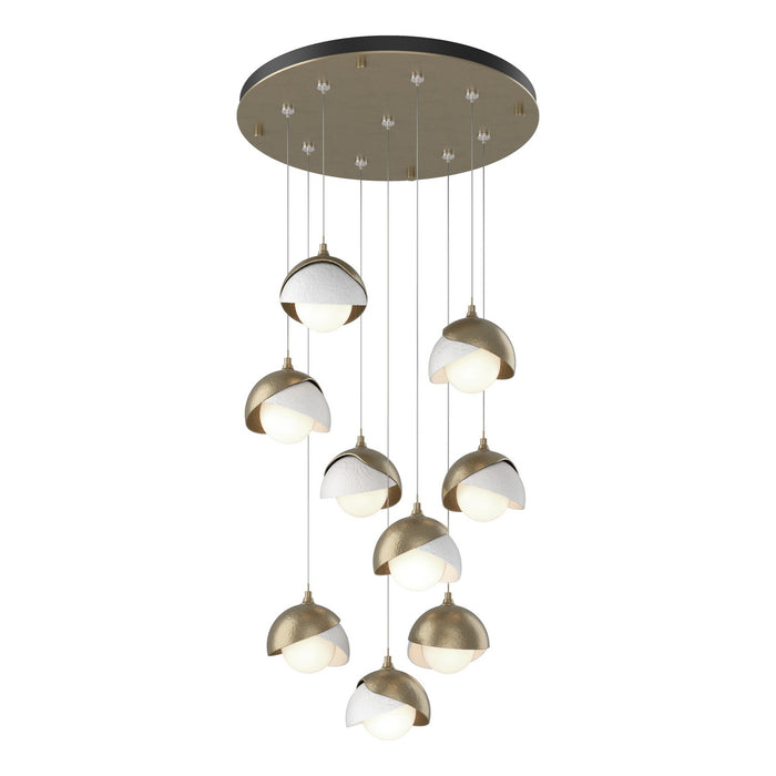 Hubbardton Forge 131105-SKT-STND-84-02-GG0711 LED Pendant, Soft Gold