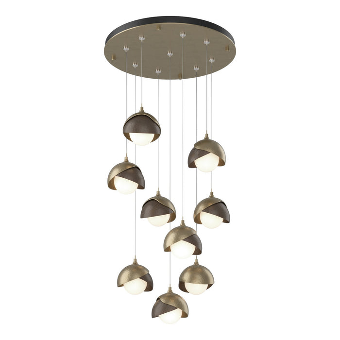 Hubbardton Forge 131105-SKT-STND-84-05-GG0711 LED Pendant, Soft Gold