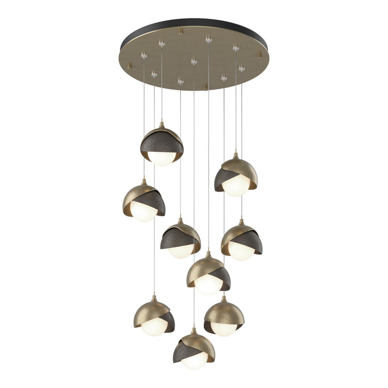 Hubbardton Forge 131105-SKT-STND-84-07-GG0711 LED Pendant, Soft Gold