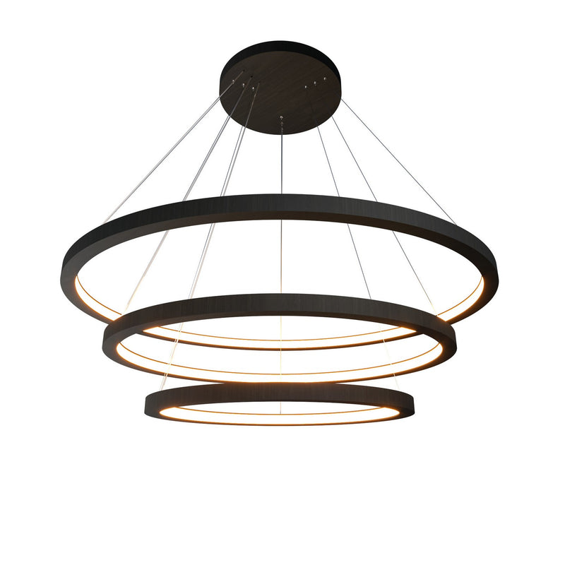 Accord Lighting 1414LED.44 LED Pendant, Charcoal