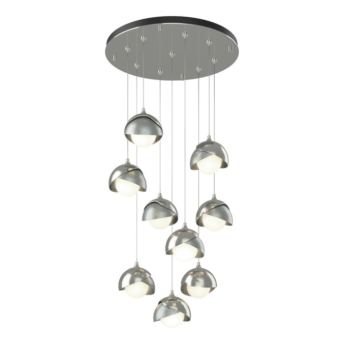 Hubbardton Forge 131105-SKT-STND-85-82-GG0711 LED Pendant, Sterling