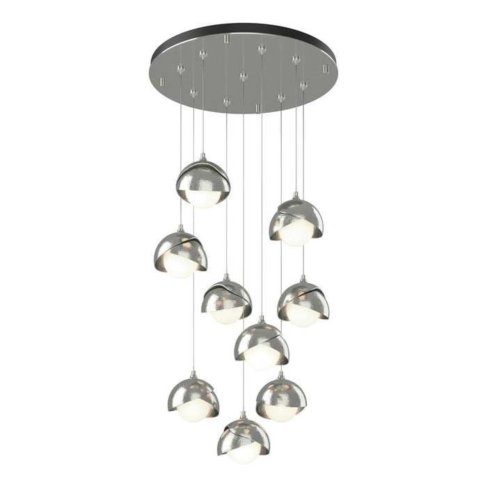 Hubbardton Forge 131105-SKT-STND-85-85-GG0711 LED Pendant, Sterling