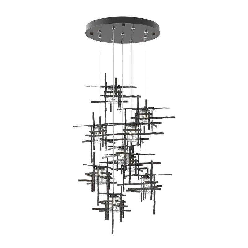 Hubbardton Forge 131107-SKT-STND-14-II0728 LED Pendant, Oil Rubbed Bronze