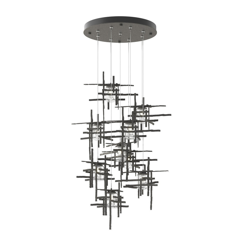Hubbardton Forge 131107-SKT-STND-20-II0728 LED Pendant, Natural Iron