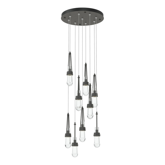 Hubbardton Forge 131108-SKT-STND-20-ZM0434 LED Pendant, Natural Iron