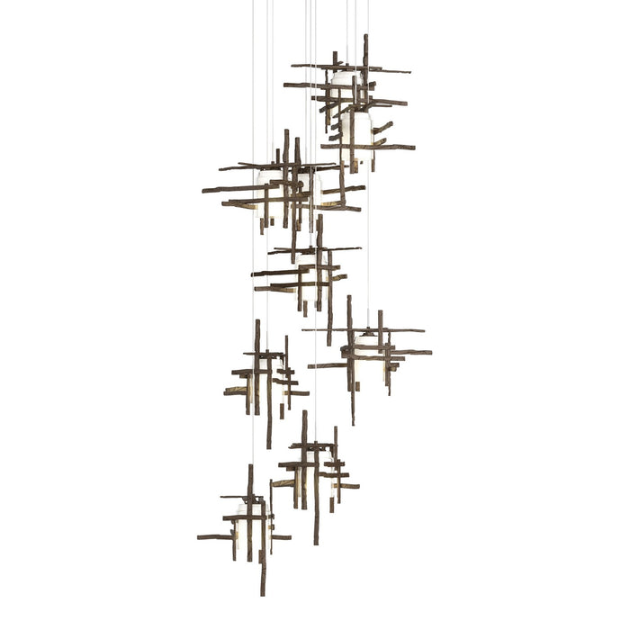 Hubbardton Forge 131109-SKT-LONG-05-YC0305 LED Pendant, Bronze